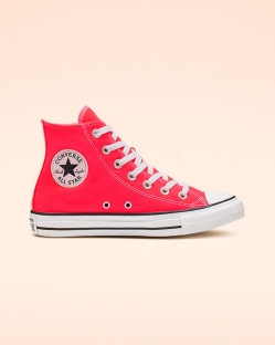 Converse Chuck Taylor All Star Seasonal Color Női Magasszárú Világos/Piros | FDWHGYB-HU